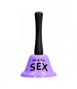 RING FOR A SEX - LARGE BELL - MORADO