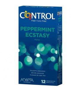 PRESERVATIVOS CONTROL PEPPERMINT ECSTASY 12UDS