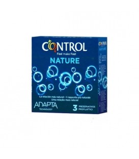 PRESERVATIVOS CONTROL NATURE 3UDS