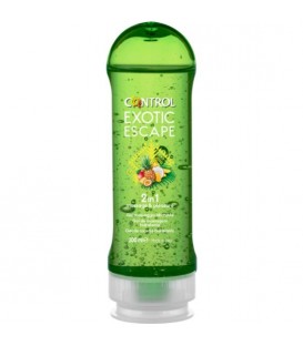 GEL DE MASAJE CONTROL EXOTIC ESCAPE 200ML
