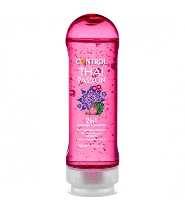 GEL DE MASAJE CONTROL PASIoN THAI 200ML