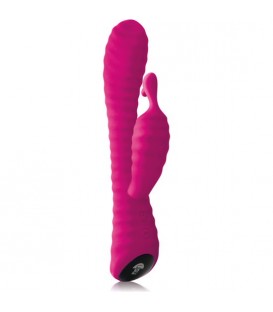 RIPPLE RABBIT - VIBRADOR DE SILICONA ROSA