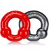 OXBALLS ULTRABALLS PACK 2 ANILLOS METAL ROJO