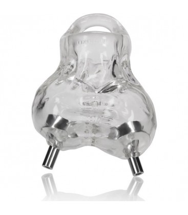 OXBALLS NUTTER ELECTRO BALL SLING TRANSPARENTE