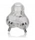 OXBALLS NUTTER ELECTRO BALL SLING TRANSPARENTE