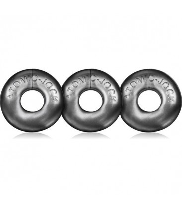 PACK 3 ANILLOS OXBALLS RINGER COCKRING METAL